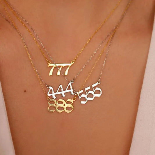 Angel Number Necklaces