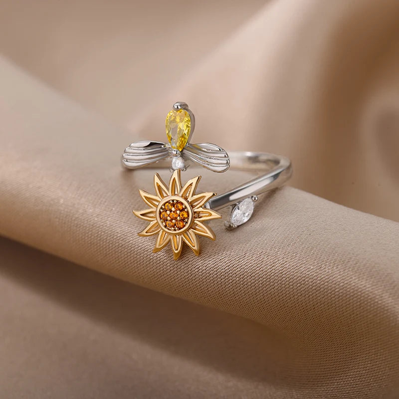 Sun flower  Rings