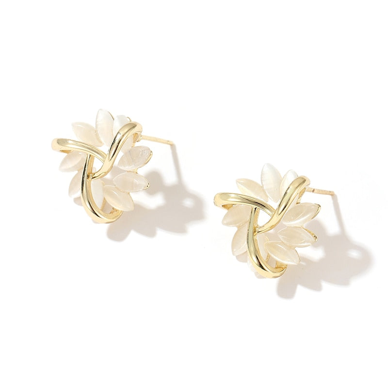 Petal  Earrings - Almkh